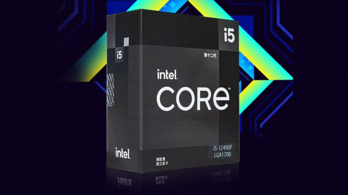 Intel Core i5-12490F Black Edition